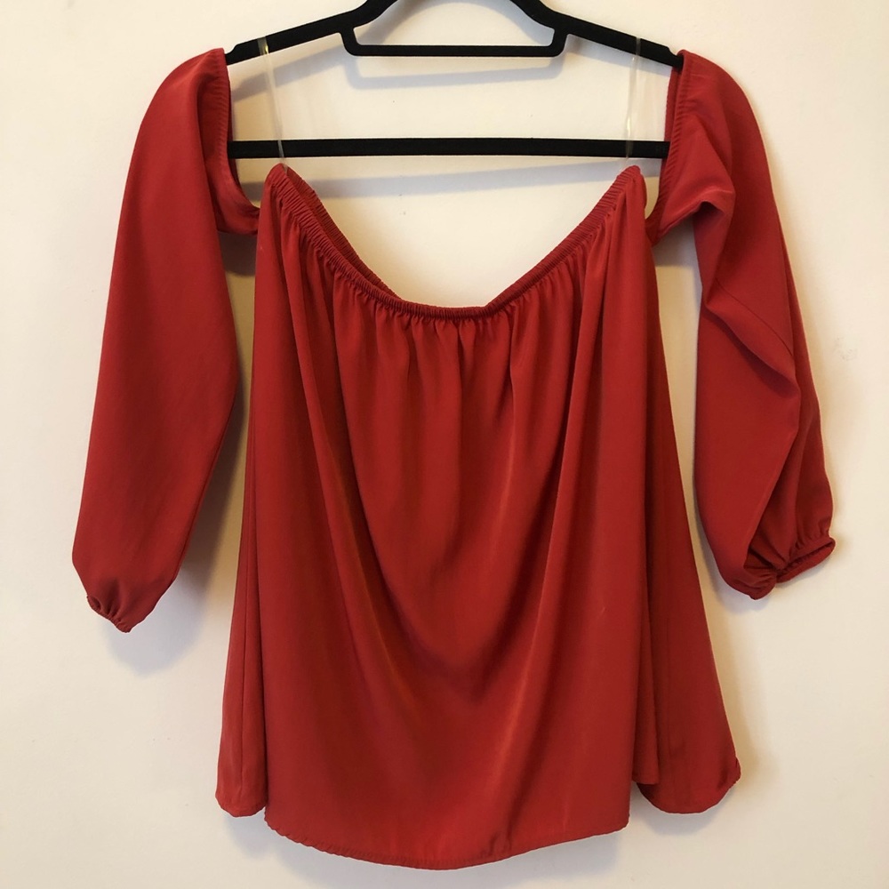 Off the shoulder top